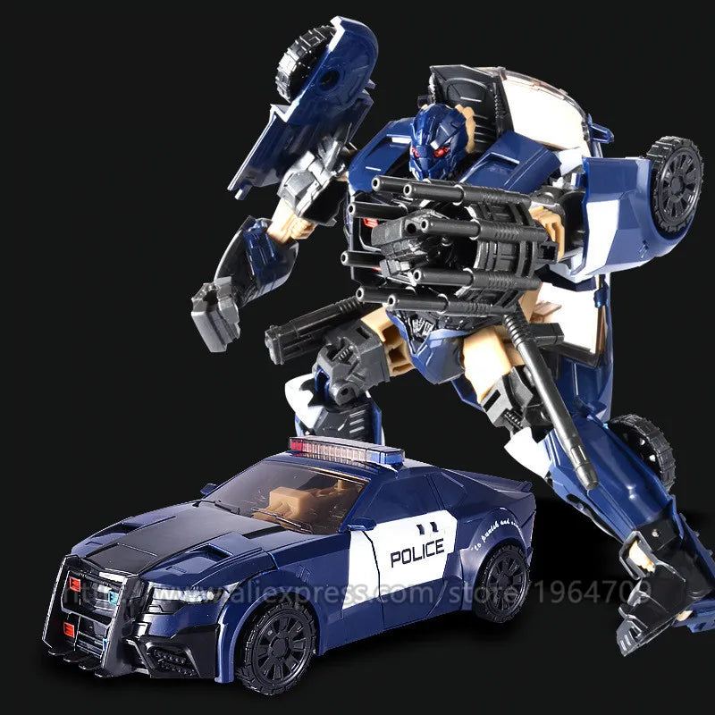 New Cool Anime Transformation Toys Like A Robot Car And A Super Hero Action Of Plastic As Gifts For Kids