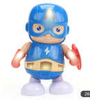 Action Figure Toy Of Iron Man Tony Stark Captain America Thanos With Led Flashlight And Music