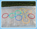 Hopscotch Ring For Kids Outdoor Toys For Jumping Outside Garden Backyard Indoor