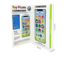 Educational Toys Cellphone Learning Toy with LED Light Baby Kids Study Phone English Mobile Phone Toy Chrismtas Gifts 1 Year Old