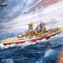 3D Metal Puzzle Kongou Battleship DIY Jigsaw Toy Christmas And Birthday Gifts For Adults And Kids