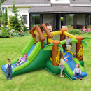 Kids Inflatable Jungle Bounce House Castle with 750W Blower
