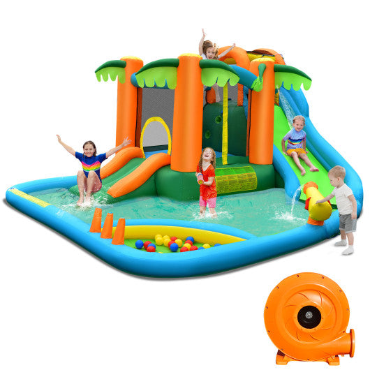 7-in-1 Inflatable Water Slide Park