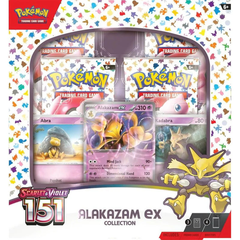 POKÉMON TCG Of Scarlet & Violet 151 Collection With Alakazam Ex