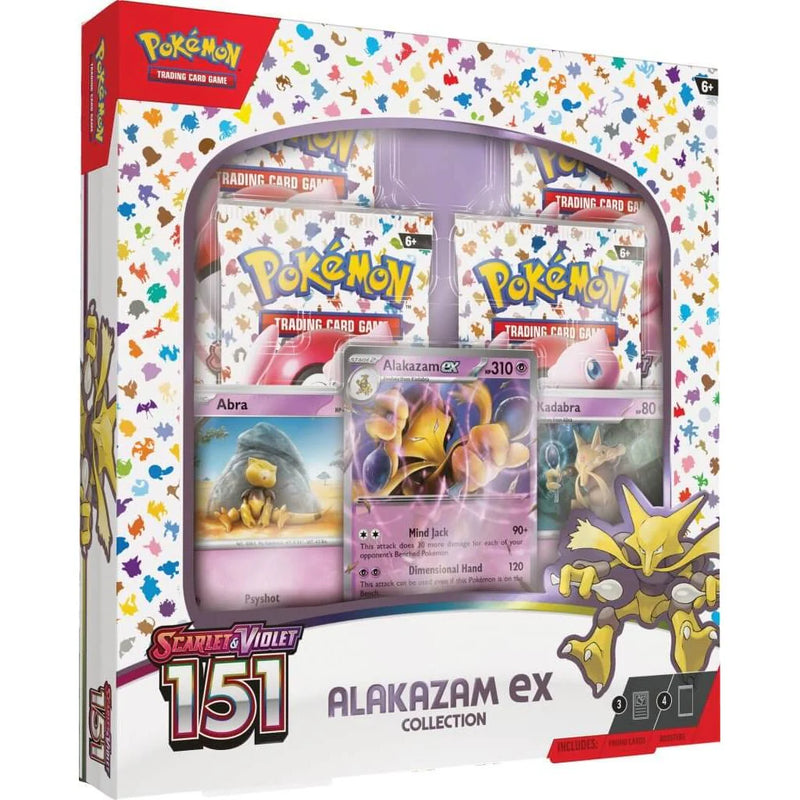 POKÉMON TCG Of Scarlet & Violet 151 Collection With Alakazam Ex