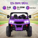 Kids Electric Dump Truck Ride On – 2-Seater Construction Vehicle with Realistic Dump Bed & Shovel