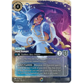 Rare Lorcana Enchanted Proxy Card – Reign of Jafar Chapter 8 TCG Featuring Stitch, Jasmine & Lady