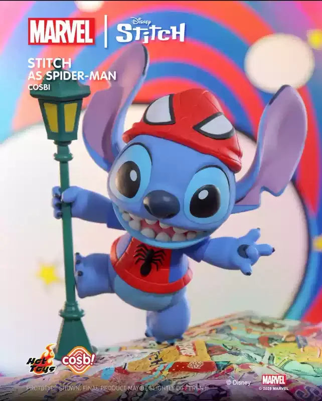 Authentic Hottoys Stitch Cosbi Series – Mystery Blind Box Action Figure Pendant
