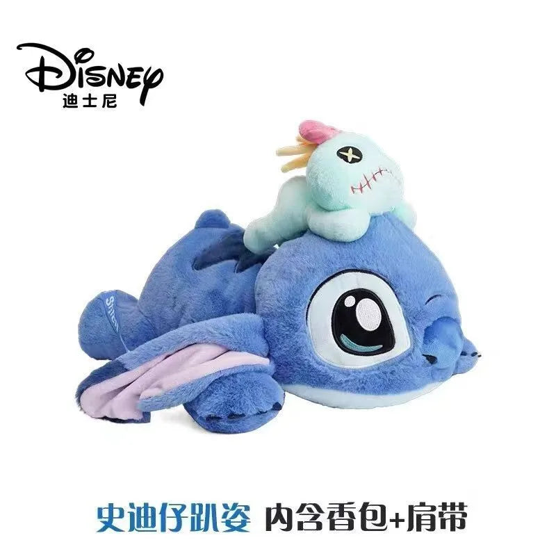 Authentic Disney Stitch Plush Doll – Adorable Sewing Style Toy, Great Gift Idea