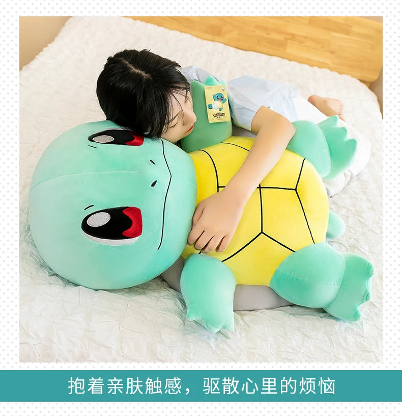 Squirtle Plush Doll Big Size Pokemon Plush Toys Kawaii Stuffed Toys Cute Turtle Pillow Christmas Gift Toys for Children