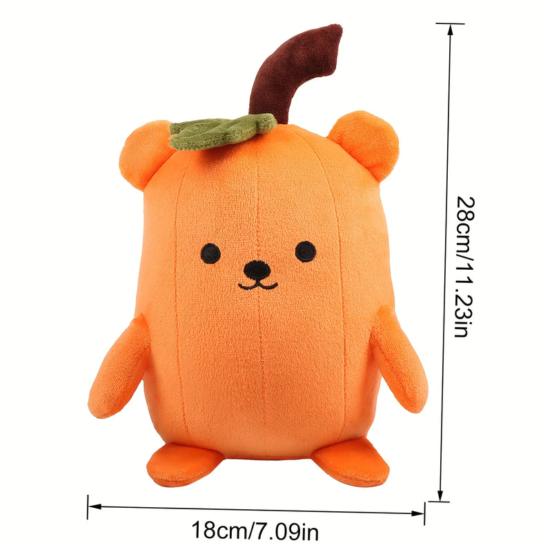 30cm Pumpkin Bear Plush Stuffed Animal Teddy Bear Plushies Dolls Halloween Bear Plush Toys Halloween Gifts Kids Halloween Decor