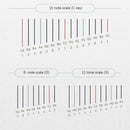 HLURU Moon Lyre Harp 8 Strings Piano Harp Lyre Harp Orpus Celestial Lyre Portable Instrument