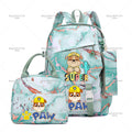 "Team Pup School Set – Cartoon Backpack Combo for Little Heroes"