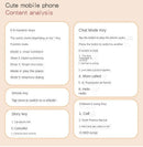 Baby Phone Toys Bilingual Telephone Teether Music Voice Toy Early Educational Learning Machine Electronic Children Gift Baby Toy