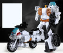 Haizhixing 5 in 1 Bruticus Devastator Superion Defensor Transformation Robot Car Action Figures Aircraft Model Kids Boy Toy