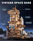 Robotime Rokr 3D Wooden Space Shuttle Model Puzzle Kits for Adults to Build STEM Toy LKA02