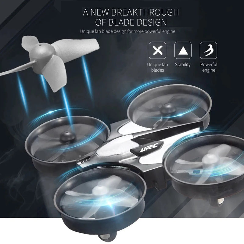 H36 JJRC Mini Drone 3D Flip Headless Mode Air Pressure Height Maintain RC Quadcopter FPV Competition Drones for Kids