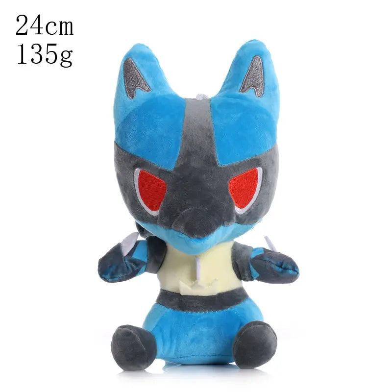 15-35cm Pokemon Plush Toy Anime Figure Pikachu Charizard Mewtwo Eevee Mew Lucario Gengar Stuffed Doll Pendant Toy Kids Xmas Gift