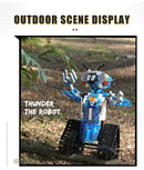 Technical Robot Toys Motorized With LED Building Blocks For Kids Christmas Gift