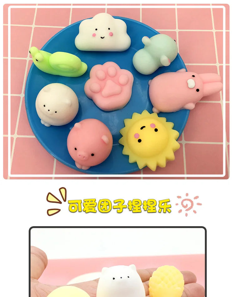 New Squishy Toy Cute Animal Antistress Ball Squeeze Mochi Rising Toys Abreact Soft Sticky Squishi Stress Relief Toys Funny Gift