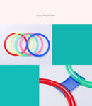 Hopscotch Ring For Kids Outdoor Toys For Jumping Outside Garden Backyard Indoor