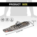 DIY 3D Metal Puzzles Battleship Model Jigsaw Toys For Adult And Kids For Birthday Gifts