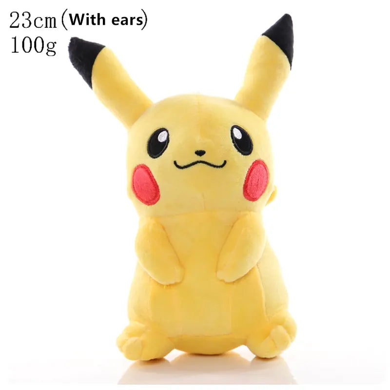 15-35cm Pokemon Plush Toy Anime Figure Pikachu Charizard Mewtwo Eevee Mew Lucario Gengar Stuffed Doll Pendant Toy Kids Xmas Gift