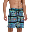 Custom Stitch Sleep Shorts – Soft Men’s Nightwear for Relaxing