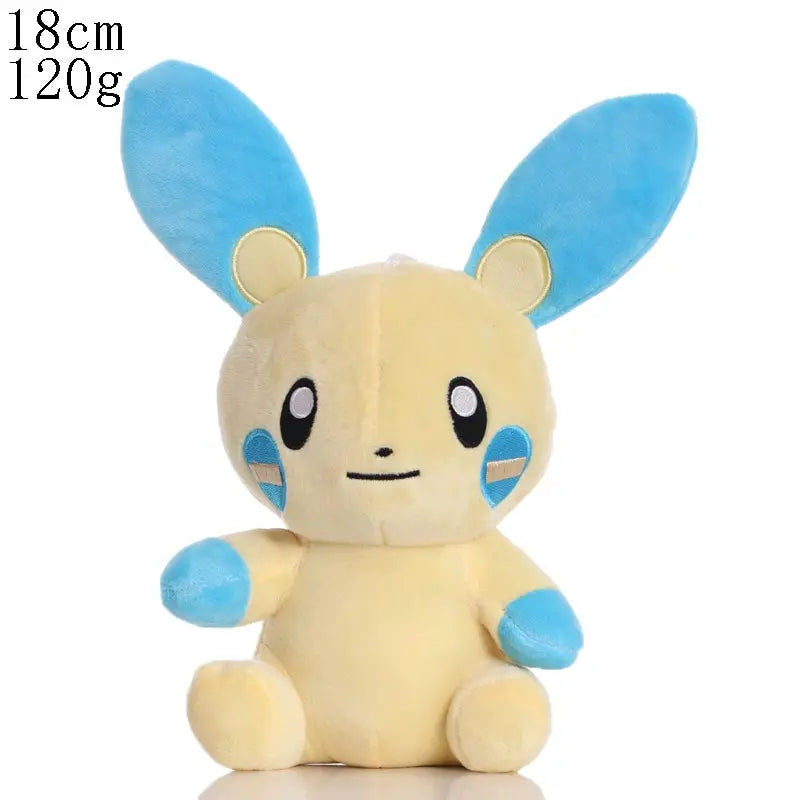 15-35cm Pokemon Plush Toy Anime Figure Pikachu Charizard Mewtwo Eevee Mew Lucario Gengar Stuffed Doll Pendant Toy Kids Xmas Gift