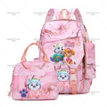 "Team Pup School Set – Cartoon Backpack Combo for Little Heroes"