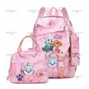 "Team Pup School Set – Cartoon Backpack Combo for Little Heroes"