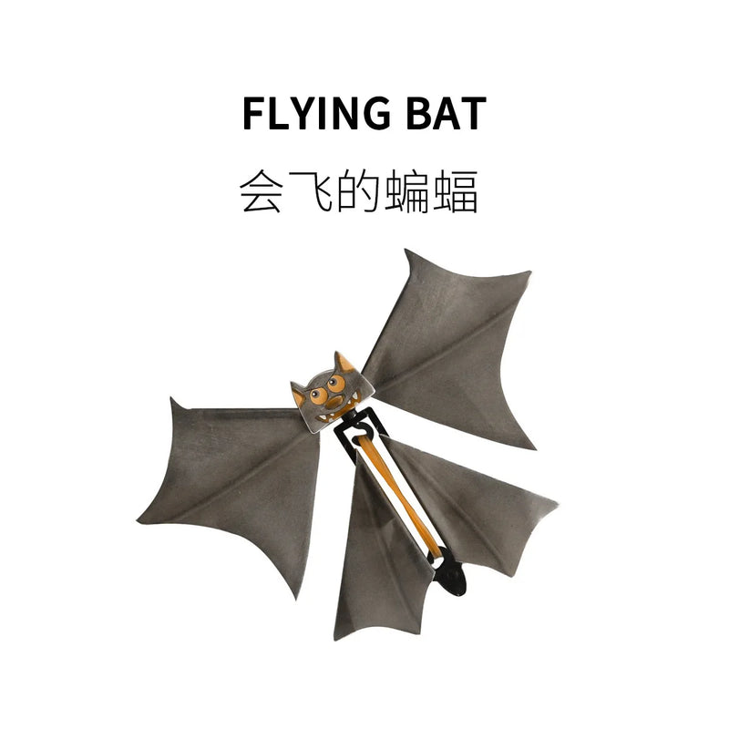 150mm Halloween Magic Bat Flying Butterfly Magical Props Surprise Prank Joke Hallowmas Kids All Saints' Day Science Toys