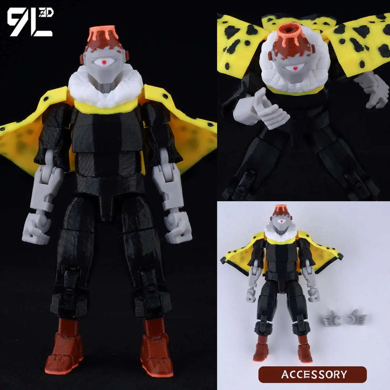 Jujutsu Kaisen 9L3D T13 Itadori Figure LUCKY13 Training Ver. JJK Titan13 Multi-Jointed Movable Dummy13 Stress Relief Toy Gift