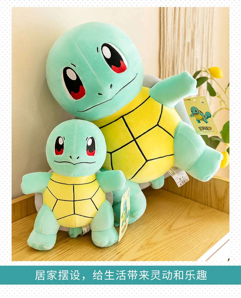 Squirtle Plush Doll Big Size Pokemon Plush Toys Kawaii Stuffed Toys Cute Turtle Pillow Christmas Gift Toys for Children