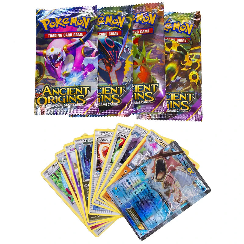 324pcs Pokemon Cards Anime Collectible Crown Zenith Silver Tempest Lost Origin Children Board Game Toy Battle Card Kid Gift