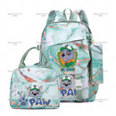 "Team Pup School Set – Cartoon Backpack Combo for Little Heroes"