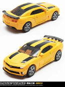 Transformation Toys Battle Damage Hornet Yellow Bee BMB H6001-3 AOYI SS49 Alloy Figure Action Model Deformation Robot Beetle Car