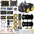 Keyestudio 4WD Multi BT Robot Car Kit V2.0 Programming Arduino DIY Electronic Kit with LED Display Kids Car Toy