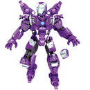 Action Figures Of Avengers Superheroes Iron Man Hulkbuster Steel Mecha Building Blocks Gift Toys For Kid