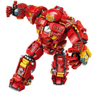 Action Figures Of Avengers Superheroes Iron Man Hulkbuster Steel Mecha Building Blocks Gift Toys For Kid