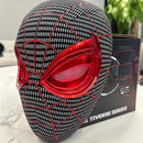 Spiderman Mask Cosplay Headgear Moving Eyes 1:1 Remote Control Elastic Fabric And ABS Plastic Toys