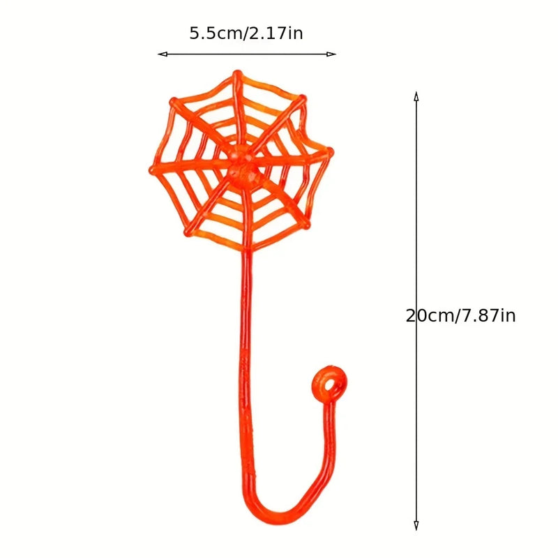 Funny Sticky Spider Web Toy Favor Sticky Hands Toys Birthday Party Halloween Carnival Party Supplies Gift