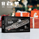 DIY 3D Metal Puzzles Battleship Model Jigsaw Toys For Adult And Kids For Birthday Gifts
