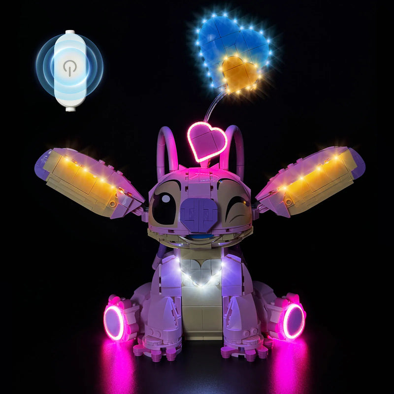 Custom LED Lights for LEGO 43257 Angel Figure – Lighting Accessories Only