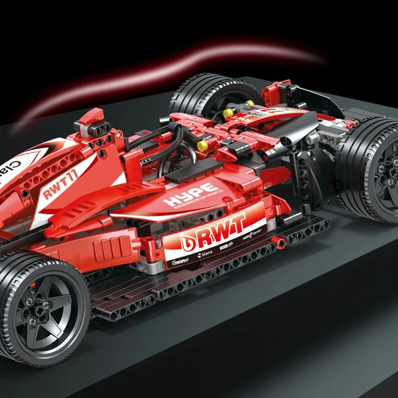 City Technical Formula F1 Racing Car Building Blocks – Super Speed Vehicle Model Kit for Kids