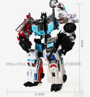 Haizhixing 5 in 1 Bruticus Devastator Superion Defensor Transformation Robot Car Action Figures Aircraft Model Kids Boy Toy