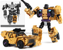 Haizhixing 5 in 1 Bruticus Devastator Superion Defensor Transformation Robot Car Action Figures Aircraft Model Kids Boy Toy