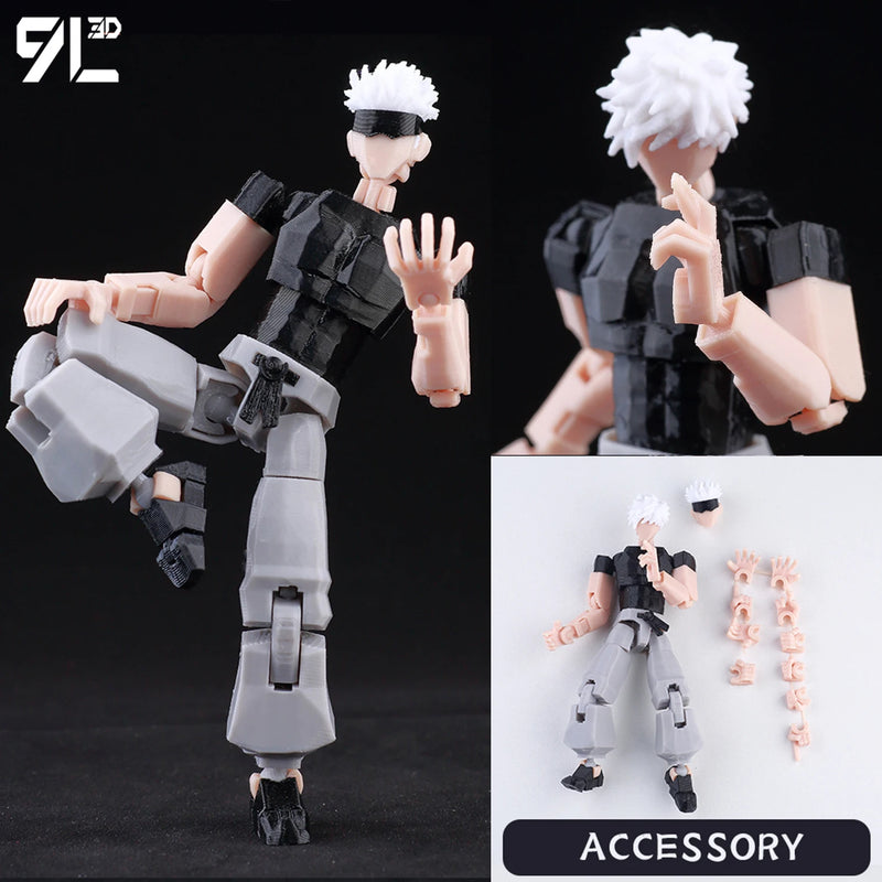 Jujutsu Kaisen 9L3D T13 Itadori Figure LUCKY13 Training Ver. JJK Titan13 Multi-Jointed Movable Dummy13 Stress Relief Toy Gift