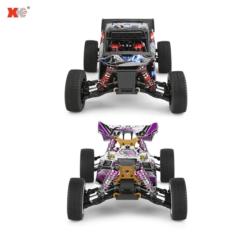 WLtoys XKS 124018 124019 1/12 RC Car 2.4G Remote Control 55Km/H High Speed 4X4 Off-Road 4WD Drive RC Drift Toy Car Gift for Boys