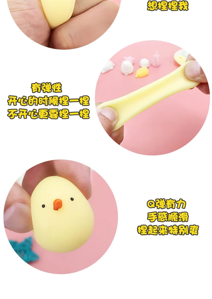 New Squishy Toy Cute Animal Antistress Ball Squeeze Mochi Rising Toys Abreact Soft Sticky Squishi Stress Relief Toys Funny Gift